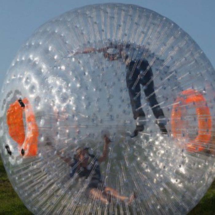 BOLA ZORB CON ARNÉS