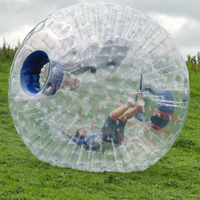 BOLA ZORB CON ARNÉS